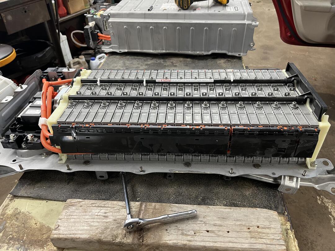 Hybrid Battery Module Internal Components